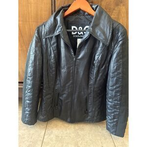 Vintage Dolce & Gabbana Quilted Jacket – Made in Italy – Size 46